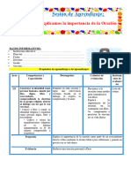 6º Dia 2 E.R. Explicamos La Importancia de La Oración