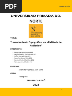 Levantamiento Topografico Por El Metodo de Radiacion