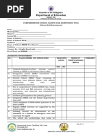 DRRM Comprehensive School Safety Monitoring Tool