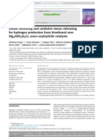 MG - Al - Nix Bioethanol Reforming