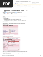 Inter-Company STO With SD Delivery, Billing &am..