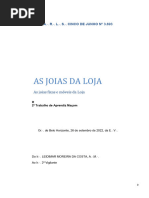 As Joias Fixas e Móveis Da Loja