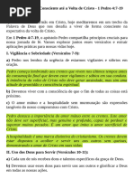 Vivendo de Forma Consciente Até A Volta de Cristo