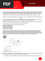 Termologia ENEM - Lista