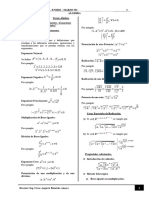 Teoría de Exponentes - Ecuaciones Exponenciales - Algebra - Medicina