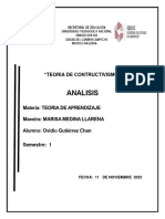 Analisis de Contructivimo