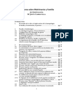 Artículo Antropología Del Matrimonio y La Familia. MJ Carravilla