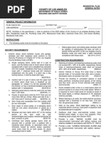 Residential Plan General Notes