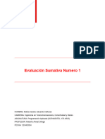 Informe EVALUACIÓN 1 - Programacion Aplicada, Inacap