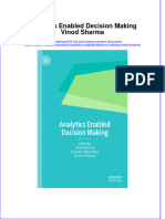 Analytics Enabled Decision Making Vinod Sharma Full Chapter