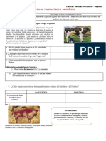 Ficha: Paleolítico Y Neolítico: Ciencias Sociales-Refuerzo - Segundo