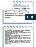 Unit Iii Object Oriented Analysis