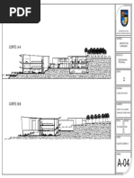 Corte: A-A: Carrera: Arquitectura Y Urbanismo