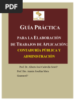 Guía Práctica para La Elaboración de Trabajos de Aplicación A