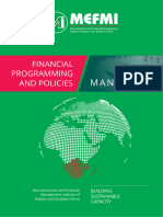 Financial Programming and Policies Manual FPP