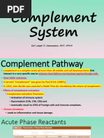 Week 8 The Complement System