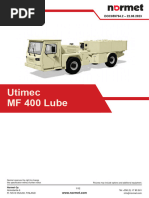 Utimec MF 400 Lube Stage III and Stage V Technical Data Sheet Global en