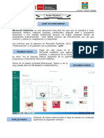 Ficha Técnica - Ventana de Publisher