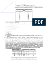 PRÁCTICA 13. T Student, U Mann Whitney y Wilcoxon