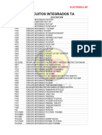 Circuitos Integrados Ta: Electrónica BP