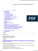 AR Accounting Date Derived Based On The Default Date