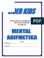 Lider Kids - Mental Arifmetika 2