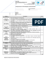 Mock Job Interview Rubrics