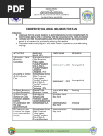 Annual Implementation Plan On CPP