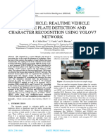 Yolo-Vehicle: Realtime Vehicle Licence Plate Detection and Character Recognition Using Yolov7 Network