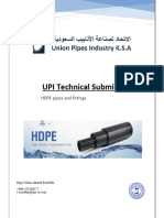 Union Pipes Technical Submittal