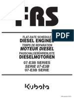 Kubota Richtzeiten 07-E3B SERIE (9Y112-00282)