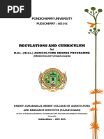 B.SC - (Hons.) Agriculture Effective From 2019-20-04122019