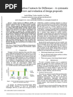 How To Design Carbon Contracts For Difference - A Systematic Literature Review and Evaluation of Design Proposals