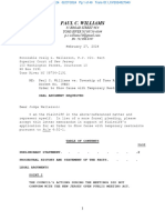 2-27-24 Brief in Support of Order To Show Cause - Williams Vs Township of Toms River, Daniel Rodrick, Et Al.