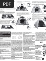 Assembly Instructions For A Tetragon Two Pole Dome Tent:: Component List