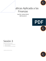 Matemáticas Aplicada A Las Finanzas - Sesión3 - SecB