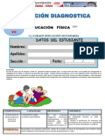 Evaluacion Diagnostica - 3ero y 4to