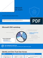 Ciso Workshop 3 Identity and Zero Trust User Access