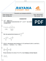 Chemistry SPL Assignment (2024) - (5089) SOL