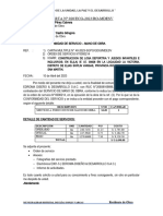 Carta 020 CONFORMIDAD DE SERVICIOS - MANO DE OBRA