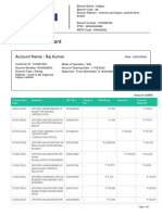 Bank Statement