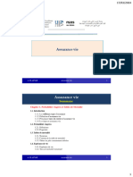 Chapitre 1 Et 2 - Cours D'assurance Vie