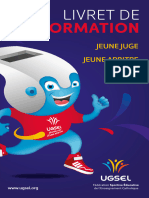 Livret de Formation Jeune Juge Jeune Arbitre.