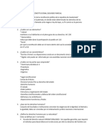 Cuestionario Derecho Constitucional Segundo Parcial