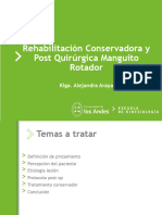 Rehabilitación Conservadora y Post Quirúrgica MR - AA