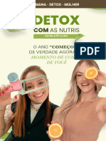 Detox Com As Nutris - 1º Semana - Mulher