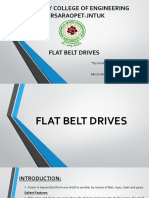 Belt Drived Running System