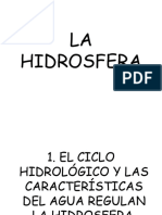 Tema 11. La Hidrosfera.