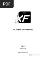 XF Format Specifications 2.01 (1999)