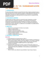 Práctica #15 Determinación de Nitritos